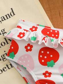 Newborn Girls Swimwear / Customized Print / Swimshorts - Multicolor - View 4