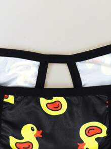 DrisQ DrisQ Tanga sexy y minimalista con diseño calado para hombres, ropa interior de moda - Multicolor - Ver 3