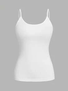 SHEIN EZwear 4pcs/Set Plus Size Women Casual Camisole Tops, Suitable For Summer - Multicolor - View 13