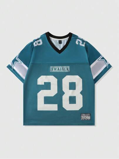 Street Life T-shirt de sport à manches courtes pour hommes, patchwork en tissu mesh, été