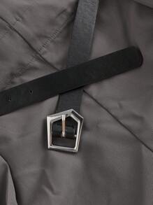 SHEIN MOD Große Größen Gerade geschnittene, hochtaillierte Retro-Hose in Grau, Lässig Alltagstragen, Damen Hosen für Herbst und Winter, Business Lässig Damenbekleidung, 90er Jahre Stil, Homecoming, Koreanische Mode, Büromode, Renaissance, Old Money Stil, Abschlussball, Goth, Festival, Neujahr, Valentinstag, Weite Beine Hosen für Frauen, Damenhosen mit weiten Beinen