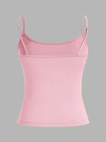 SHEIN EZwear 3 piezas Blusas sin mangas, cortas y sexys para mujer, aptas para el verano - Multicolor - Ver 5
