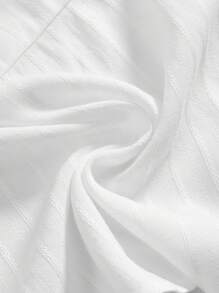 SHEIN MOD Women's Embroidered White Floral Embroidery Boho Top, Casual Summer Western Easter Beach Top, For Rave