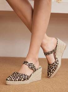 Styleloop Woven Rope Wedge Thick Bottom Sandals, Suitable For Party, Wedding, Everyday Wear, Vacation - Multicolor - View 1