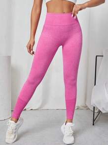 SHEIN Sports Simples Legging de desporto