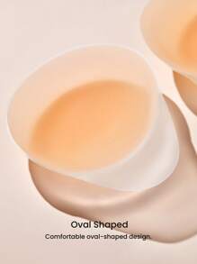 LUVLETTE Plus Invisible Skin-Friendly Sticky Self-Adhesive Anti-Sagging Shaping Lifting Breast Tape Nipple Cover - Almond - View 7