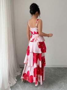 Selianne 合身无袖优雅露背设计女式连衣裙