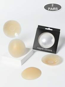 8pcs/Set Women Solid Color Anti-Flashing Casual Bra Covers