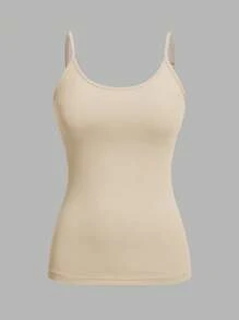 SHEIN EZwear 4pcs/Set Plus Size Women Casual Camisole Tops, Suitable For Summer - Multicolor - View 5