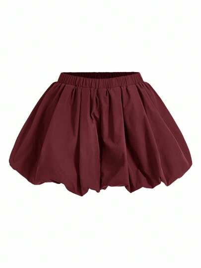 COSMINA 女式纯色褶皱简约休闲裤