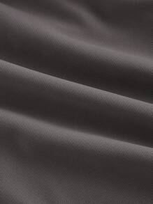 SHEIN MOD Große Größen Gerade geschnittene, hochtaillierte Retro-Hose in Grau, Lässig Alltagstragen, Damen Hosen für Herbst und Winter, Business Lässig Damenbekleidung, 90er Jahre Stil, Homecoming, Koreanische Mode, Büromode, Renaissance, Old Money Stil, Abschlussball, Goth, Festival, Neujahr, Valentinstag, Weite Beine Hosen für Frauen, Damenhosen mit weiten Beinen