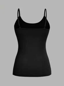 SHEIN EZwear 4pcs/Set Plus Size Women Casual Camisole Tops, Suitable For Summer - Multicolor - View 9