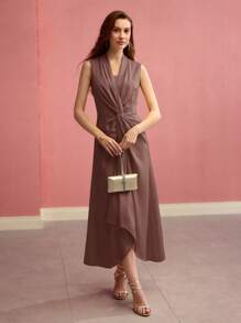 MOTF PREMIUM VESTIDO CON CREMALLERA TWIST