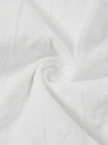 Ellevyn Women's Cap Sleeve Square Neck A-Line Dress,  Beach Outfits For Woman - White - View 3