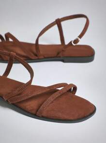 SHUZIA Women's Fashion Casual Comfy Back Straps Flat Sandals Mother's Day Present