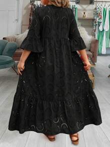 SHEIN LUNE Plus Size Dresses Valentine Red Dress Maxi Dresses For Women Summer Dresses