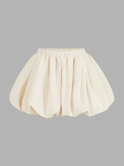 COSMINA 休闲简约甜美纯色短裤