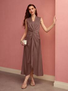 MOTF PREMIUM VESTIDO CON CREMALLERA TWIST