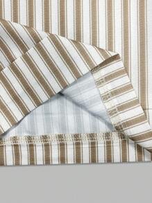 Calvaya Damen einfache Hose mit elastischem Bund, gestreiftes Muster, Lässig Weites Bein