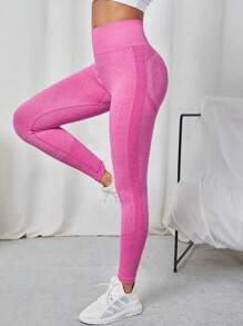 SHEIN Sports Simples Legging de desporto