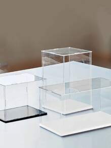 Display Case For Collectibles Assemble Clear Acrylic Box Alternative Glass Case For Display Action Figures Home Storage & Organizing Toys - Multicolor - View 17