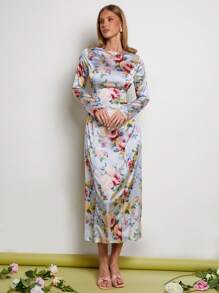 COSMINA Women Long Dress, Minimalist And Fashionable, Suitable For Summer,Tea Party Dress,Summer Dresses For Women - Multicolor - View 5