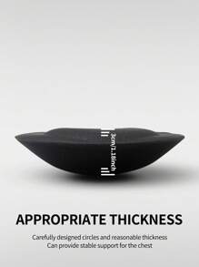 3cm Thick Invisible Lift & Enhance Bra Inserts Pads, Breathable Abalone Sponge Cup Lining - Black - View 6