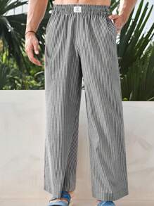 Manfinity RSRT Pantaloni casual semplici da uomo, adatti per tutti i giorni