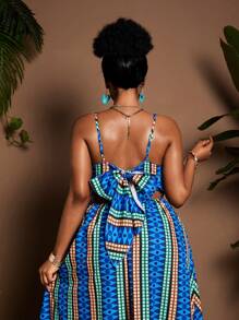 Maweii 大码蝴蝶结生日连衣裙度假露背优雅夏季女士装海滩女士装露肩浪漫连衣裙