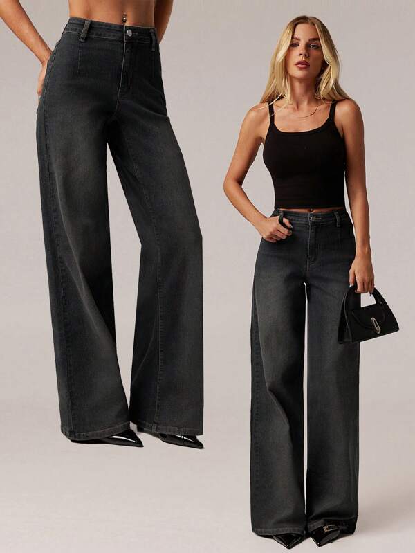 SHEIN Forever 21 Spring&Summer Women Romantic/Prom/Formal/Birthday/90s /Business Casual/Elegant/Western Wear/Going Out/Fashion/Casual/Y2k Clothes/Club/Office /Cocktail/Vintage/Bodycon/Rave Outfits/Funny/Classy/Old Money/Streetwear/Vacation/Country Concert/Work/Modest/Spring Break/Bachelorette Outfits/Concert/Baddie/Basic/Graduation/Blue Washed/Low Rise/Baggy/Straight Leg/Wide Leg/Cowgirl Outfits/Black Jeans