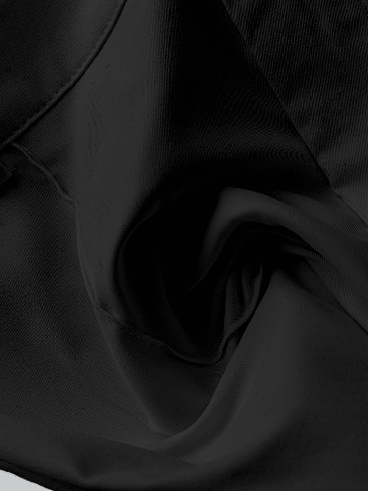 Franclia Pantalones casuales de trabajo blancos para mujer - Negro - Añade 5