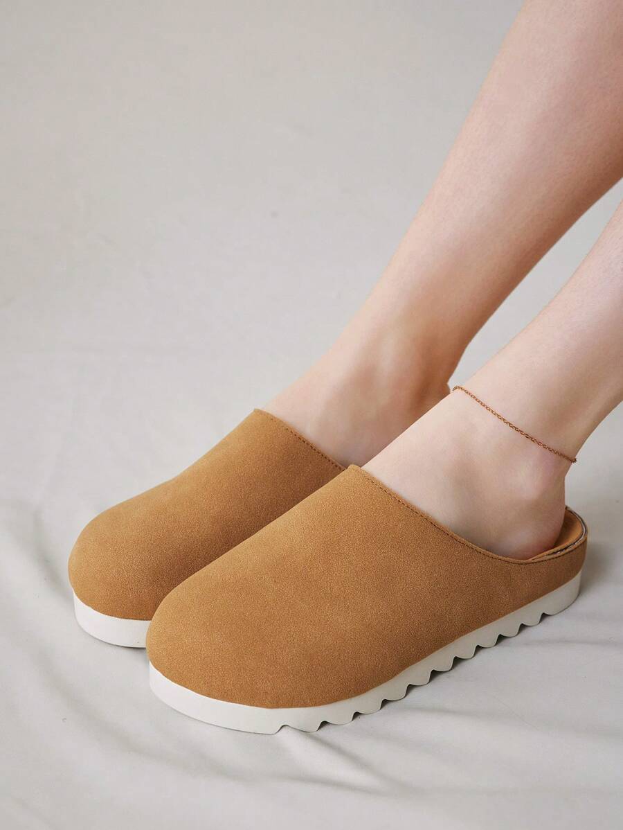 Solecia أحذية نسائية سهلة ومسطحة بأصبع قدم مستدير، للارتداء اليومي العادي