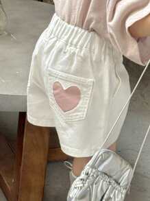 Dazy Kids 女童牛仔短裤，女童秋季服装