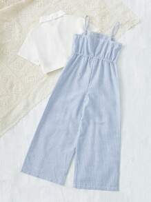 SHEIN Essnce Plus-Size Women's Casual Suit, Women's Summer Two-Piece Suit, Vacation Suit, Family Clothes, Mom And Me Clothes,Summer Outfits For Women Vacation Outfits Woman Summer Outfits,Vacation Two Piece Set Country Concert Outfit,Tropical Vacation Woman Clothes