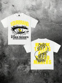 SHEIN 青少年男孩休闲短袖圆领 T 恤，适合夏季