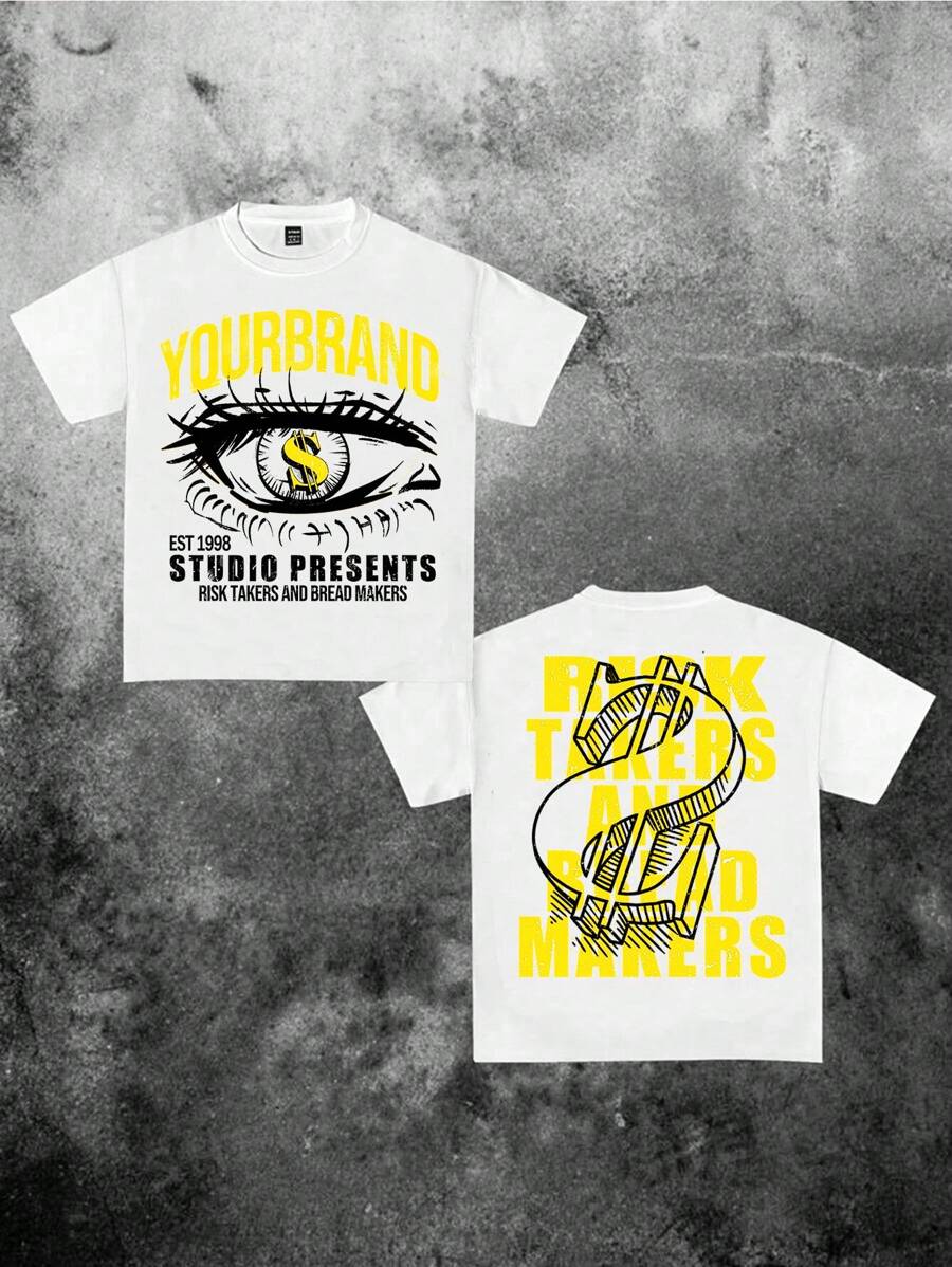 SHEIN 青少年男孩休闲短袖圆领 T 恤，适合夏季