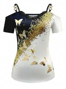 INAWLY 女士简约时尚无袖T恤，适合夏季