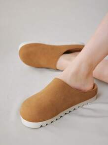 Solecia أحذية نسائية سهلة ومسطحة بأصبع قدم مستدير، للارتداء اليومي العادي