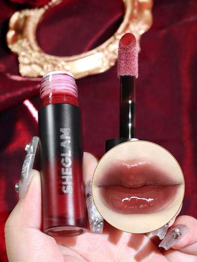 ملمع شفاه مغذي من Ember Rose Immortal Love-هدية عيد الحب من Treasure أحمر شفاه سائل بني أحمر لامع للغاية ملمع شفاه مرطب للغاية غير لاصق من Li Makeup روج,ملمع شفاه شفاف علامة تجارية جمال مكياج مستحضرات تجميل للنساء الفتيات مثالي لفصل الخريف الشتاء مثالي ل- Y2K أزياء أنيقة هدية حفلة جاهز أفضل لون