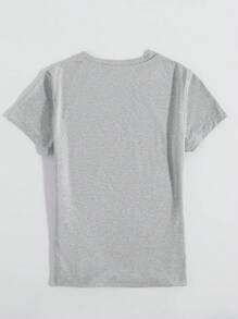 INAWLY Camiseta de manga corta y cuello redondo casual de mujer con gráfico impreso "Amo mi trabajo por todas las razones", camiseta gráfica del Día del Maestro de verano para mujeres