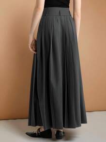 Ontre 2025 Women Pleated Skirt, Fashion Forward, Suitable For Urban Commute