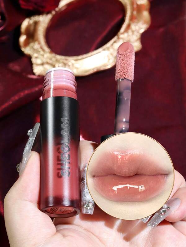 SHEGLAM Brillo Labial Nutritivo Ember Rose Immortal Love-Regalo De San ValentíN Amor LáPiz Labial LíQuido Nude Acabado De Alto Brillo Esmalte Labial Ultra Humectante Brillo Luminoso Maquillaje Antiadherente Marca Belleza Maquillaje CosméTico Para Mujeres NiñAs Perfecto Para OtoñO Invierno Ideal Para Y2K Elegante Moda Adecuado Para CumpleañOs Navidad Presente Fiesta Listo Mejor Color