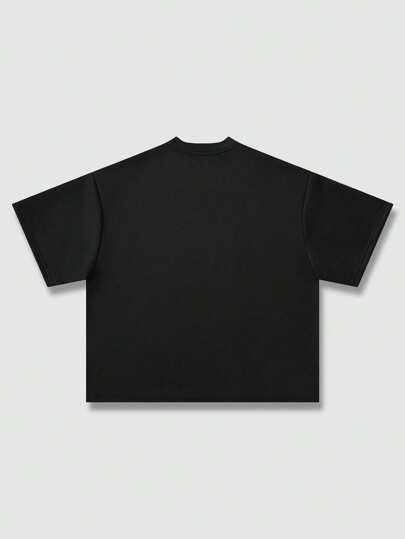 Street Life T-shirt à manches courtes imprimé streetwear Y2K pour hommes, simple et , adapté pour l'été