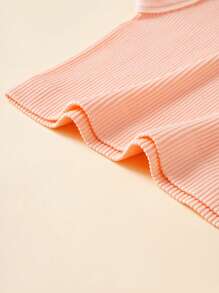 Paquete de 3 piezas de camiseta interior sin costuras de unicolor para niñas adolescentes - Multicolor - Ver 3