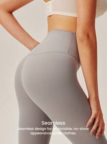 LUVLETTE 3条装无缝基础款隐形舒适高腰女士内裤 - 速干 - 瑜伽风格 - 彩色 - 查看 3