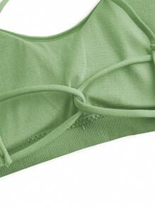 Slayform Bộ áo ngực thể thao liền mạch, tối giản và thời trang cho mùa hè - Nhiều màu - Xem 5