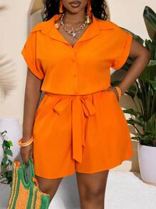 Slaydiva 女士 2025 年新款狂欢、复活节、老钱风格、乡村音乐会、外出、童话风、节日、热带度假夏季服装，百搭休闲沙滩短袖连体衣（配腰带）