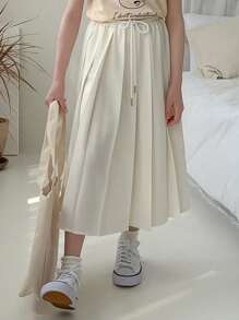 Dazy Kids Tween Girl Fall Skirt - White - View 7