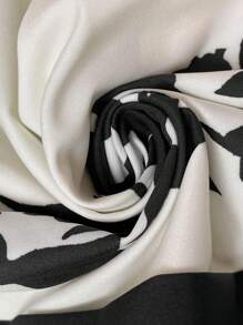 SHEIN Clasi 大码女式编织休闲度假夏季衬衫 - 白色 - 查看 6