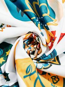 Breezaya Sukienka damska z nadrukiem kwiatowym w dużych rozmiarach, swobodna i wakacyjna na ramiączkach